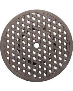 Cast Aluminum Lazy Susan 30" - Antique Bronze