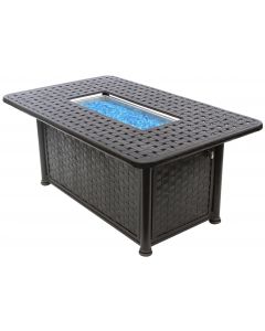 OUTDOOR PATIO 36" x 58" rectange Fire pit - Series 7000
