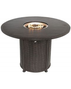 OUTDOOR PATIO 60" Round Bar Height Fire Table - Series 4000
