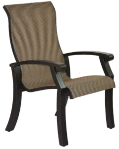 Barbados Sling Dining chair - Antique Bronze
