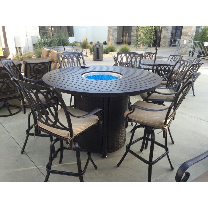 bar height patio set lowes